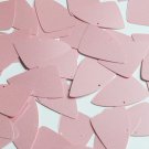 Fishscale Fin Sequin 1.5" Baby Pink Opaque Satin Pearl Loose Couture Paillettes