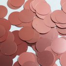 Round Sequin 24mm Coral Rose Matte Satin Metallic Loose Couture Paillettes