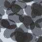 Facet Gem Oval Sequin 1.25" Smoke Gray See-Thru Glossy Matte Reversible Pailette