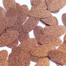 Round Sequin 24mm Copper Metallic Sparkle Glitter Texture Couture Paillettes