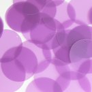 Round Sequin 40mm Purple Transparent Glossy and Matte Duo Two Sided Paillettes