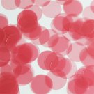 Round Sequin 24mm Pink Transparent Glossy and Matte Duo Two Sided Paillettes
