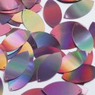 Navette Leaf Sequin 1.5" Pink Lazersheen Reflective Metallic Couture Paillettes