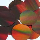 Round Sequin 60mm Bronze Brown Lazersheen Reflective Metallic Couture Paillettes