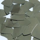 Fishscale Fin Sequin 1.5" Dark Gray Olive Metallic Loose Couture Paillettes