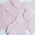 Teardrop Sequin 1.5" Pale Pink Opaque Satin Pearl Loose Couture Paillettes