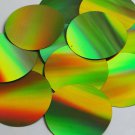 Round Sequin 70mm Lime Green Lazersheen Reflective Metallic Couture Paillettes