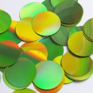 Round Sequin 1.5" Lime Green Lazersheen Reflective Metallic Couture Paillettes