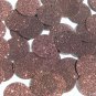 Round Sequin 24mm Chocolate Brown Metallic Sparkle Glitter Texture Paillettes