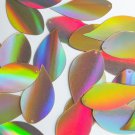 Vine Leaf Sequin 1.5" Gold Lazersheen Reflective Metallic Couture Paillettes