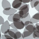 Facet Gem Teardrop Sequin 1.25" Gray Transparent Gloss Matte Reversible Pailett