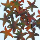 Starfish Sequin Center Hole 1.5" Bronze Brown Lazersheen Reflective Metallic