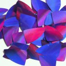 Fishscale Fin Sequin 1.5" Deep Purple Lazersheen Reflective Metallic Paillettes