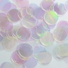 Round Sequin 20mm Crystal Crystalina Iris Mirror Iridescent Couture Paillettes