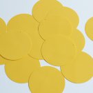 Round Sequin 2" Butter Yellow Opaque Vinyl Loose Couture Paillettes