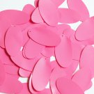 Oval Sequin 1.5" Bubblegum Pink Opaque Vinyl Loose Couture Paillettes