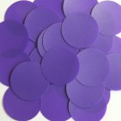 Round Sequin 2" Purple Opaque Vinyl Loose Couture Paillettes