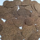 Teardrop Sequin 1.5" Coffee Brown Metallic Sparkle Glitter Texture Paillettes