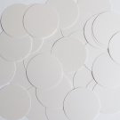 Round Sequin 40mm Cream Vanilla Opaque Satin Pearl Loose Couture Paillettes