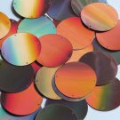 Round Sequin Paillettes 40mm Four Hole Copper Lazersheen Reflective Metallic