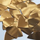 Fishscale Fin Sequin 1.5" Deep Gold Metallic Loose Couture Paillettes