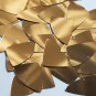 Fishscale Fin Sequin 1.5" Deep Gold Metallic Loose Couture Paillettes