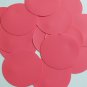 Round Sequin 2" Bubblegum Pink Opaque Vinyl Loose Couture Paillettes
