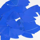 Fishscale Fin Sequin 1.5" Royal Blue Opaque Glossy High Shine Couture Paillettes