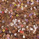 3mm Round Flat Sequins Copper Lazersheen Rainbow Reflective Metallic Made in USA
