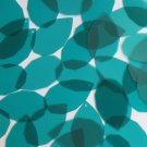 Facet Gem Teardrop Sequin 1.25" Deep Teal Blue Green Trans Glossy Matte Reverse