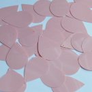 Teardrop Sequin 1.5" Light Pink Opaque Glossy High Shine Loose Couture Paillette