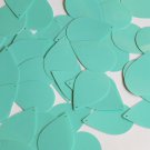 Teardrop Sequin 1.5" Seafoam Blue Green Opaque Glossy High Shine Loose Paillette