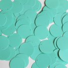 Round Sequin 24mm Seafoam Blue Green Opaque Glossy High Shine Couture Paillettes