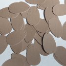 Pear Drop Sequin 1.25" Ivory Beige Opaque Satin Pearl Loose Couture Paillettes