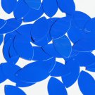 Navette Leaf Sequin 1.5" Royal Blue Opaque Glossy High Shine Couture Paillettes