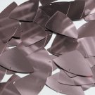 Fishscale Fin Sequin 1.5" Deep Silver Pink Hue Metallic Loose Couture Paillettes