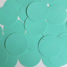 Round Sequin 40mm Seafoam Blue Green Opaque Glossy High Shine Couture Paillettes