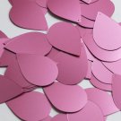 Teardrop Sequin 1.5" Orchid Pink Purple Matte Satin Metallic Couture Paillettes