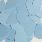 Teardrop Sequin 1.5" Light Blue Opaque Satin Pearl Loose Couture Paillettes