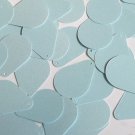 Pear Drop Sequin 1" Baby Blue Opaque Satin Pearl Loose Couture Paillettes