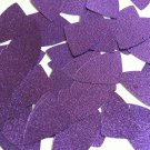 Fishscale Fin Sequin 1.5" Purple Metallic Embossed Texture Couture Paillettes