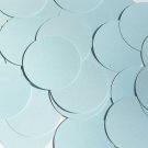 Round Sequin 40mm Baby Blue Opaque Satin Pearl Loose Couture Paillettes