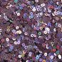 3mm Round Flat Sequins Lavender Lazersheen Rainbow Reflective Made in USA