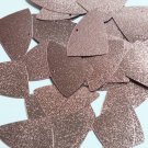 Fishscale Fin Sequin 1.5" Mink Pink Metallic Embossed Texture Couture Paillettes