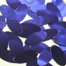 Oval Sequin 1.5" Royal Purple Blue Metallic Loose Couture Paillettes