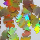 Palm Leaf Sequin 1.5" Gold Lazersheen Reflective Metallic Couture Paillettes