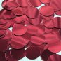 Round Sequin 24mm (1") Red Wine Metallic Loose Couture Paillettes