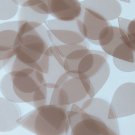 Teardrop Sequin 1.5" Taupe Beige Transparent Glossy Matte Reversible Paillettes