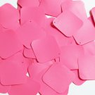 Square Diamond Sequin 1.5" Bubblegum Pink Opaque Vinyl Loose Couture Paillettes