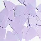 Fishscale Fin Sequin 1.5" Lilac Light Purple Opaque Satin Pearl Loose Paillettes